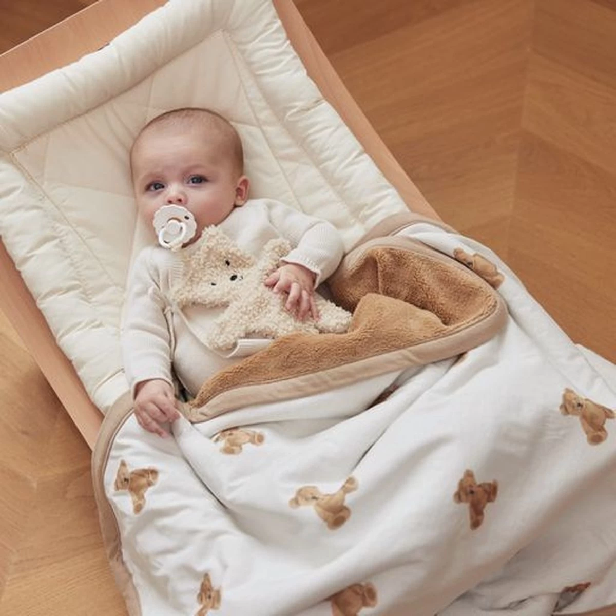 Jollein Hydrofiele Doek Large 115x115cm Teddy Bear- 2 Stuks 8 Jollein Hydrofiele Doek Large 115x115cm Teddy Bear- 2 Stuks - Afbeelding 8