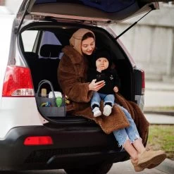 Relaxdays Luiertas Baby - Verzorgingstas Vilt - Organizer Luiers - Uitneembare Schotjes - Lichtgrijs -Babyproducten Uitverkoop 1200x1200 322