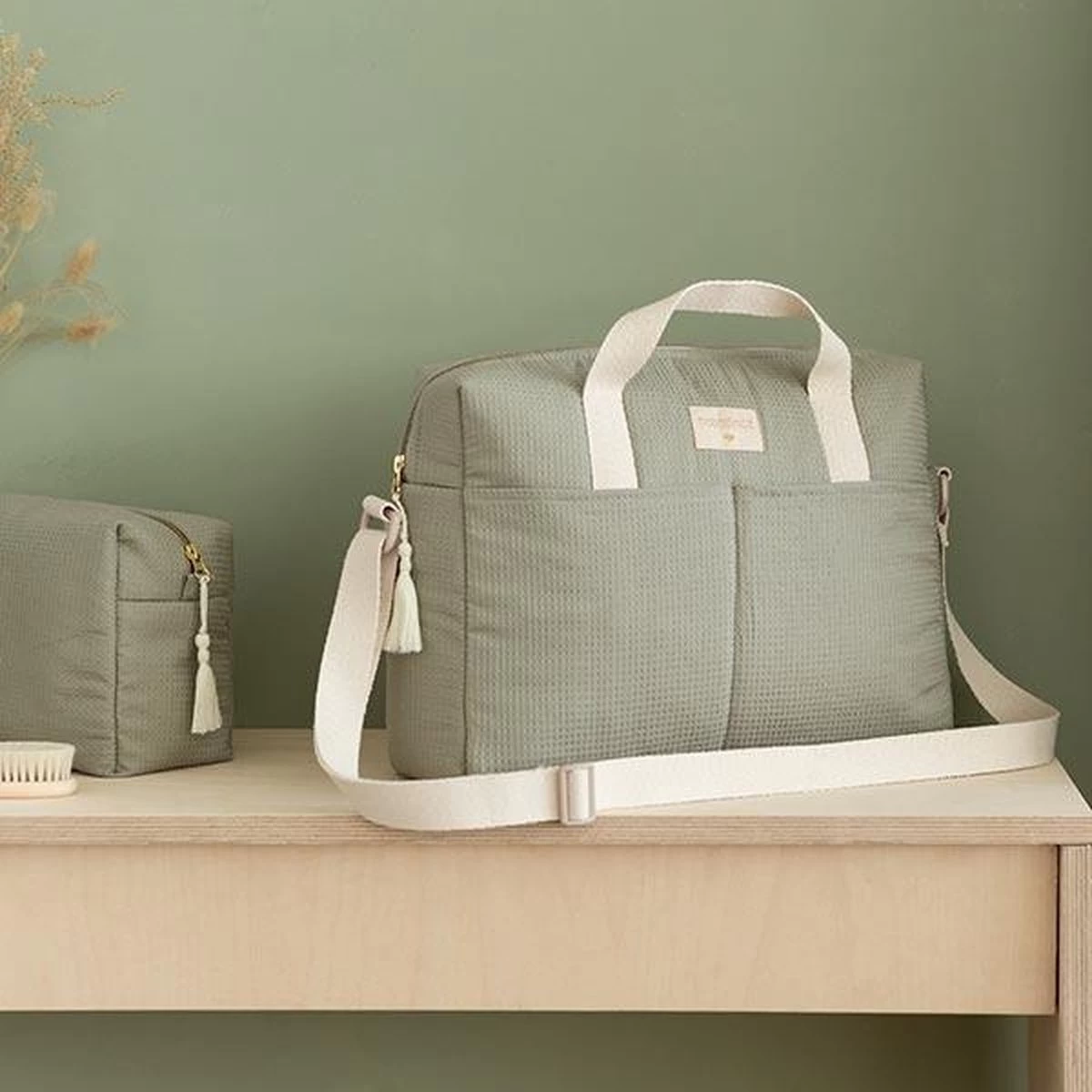 Luiertas Gala Laurel Green Nobodinoz 5 Luiertas Gala Laurel Green Nobodinoz - Afbeelding 5