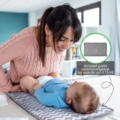 Brisby Slijtvaste Luiertas – Verzorgingstas – Met Buggymontage -Donkergrijs -Babyproducten Uitverkoop 1200x1200 382