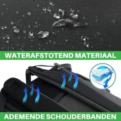 Brisby Slijtvaste Luiertas – Verzorgingstas - Two Tone Zwart En Donkergrijs - Inclusief Verschoonmatje - Isoleervakken - Met Geïntegreerde Kinderwagen Haken -Babyproducten Uitverkoop 1200x1200 403