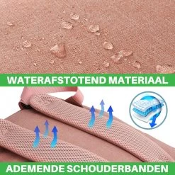 Brisby Slijtvaste Luiertas – Verzorgingstas – Met Buggymontage - Roze -Babyproducten Uitverkoop 1200x1200 405