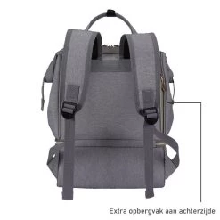 Rose & Ollie Kolftas Rugtas Grijs - Koeltas Moedermelk -Babyproducten Uitverkoop 1200x1200 425