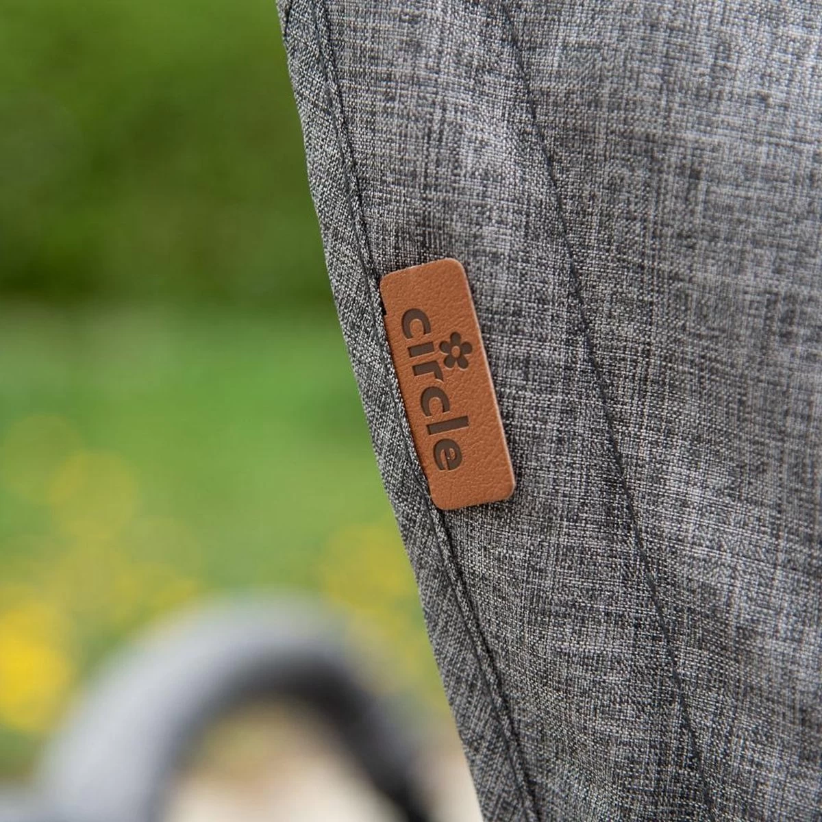 ABC Design Duo Kinderwagen Twin Circle Line - Inclusief Regenhoes - Woven Graphite 5 ABC Design Duo Kinderwagen Twin Circle Line - Inclusief Regenhoes - Woven Graphite - Afbeelding 5