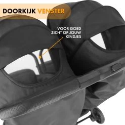 Deryan Luxe Rolo X2 Dubbele Buggy - Duo Buggy - Zwart 19 Deryan Luxe Rolo X2 Dubbele Buggy - Duo Buggy - Zwart -Babyproducten Uitverkoop 1200x1200 494