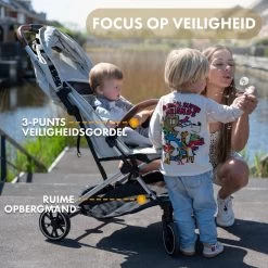 Deryan Luxe Rolo Luxe Lichtgewicht Buggy - Zoo Creme -Babyproducten Uitverkoop 1200x1200 556