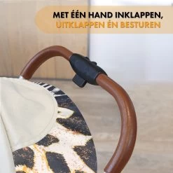 Deryan Luxe Rolo Luxe Lichtgewicht Buggy - Zoo Creme -Babyproducten Uitverkoop 1200x1200 562