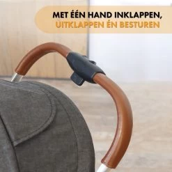 Deryan Rolo Luxe Lichtgewicht Buggy - Grijs -Babyproducten Uitverkoop 1200x1200 566