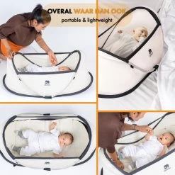 Deryan Infant BabyBox Campingbedje - Baby Klamboe - Cream -Babyproducten Uitverkoop 1200x1200 607