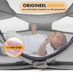 Deryan Baby Luxe Campingbedje – Inclusief Zelfopblaasbare Matras - Zwart 17 Deryan Baby Luxe Campingbedje – Inclusief Zelfopblaasbare Matras - Zwart -Babyproducten Uitverkoop 1200x1200 609