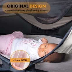 Deryan Shane Luxe 2023 Campingbedje - Baby Tent - Anti-UV 50+ - Peuterbed - Silver -Babyproducten Uitverkoop 1200x1200 641