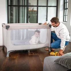 Hauck Dream N Play Campingbedje Set - Met Matras En Muggennet - Beige -Babyproducten Uitverkoop 1200x1200 653