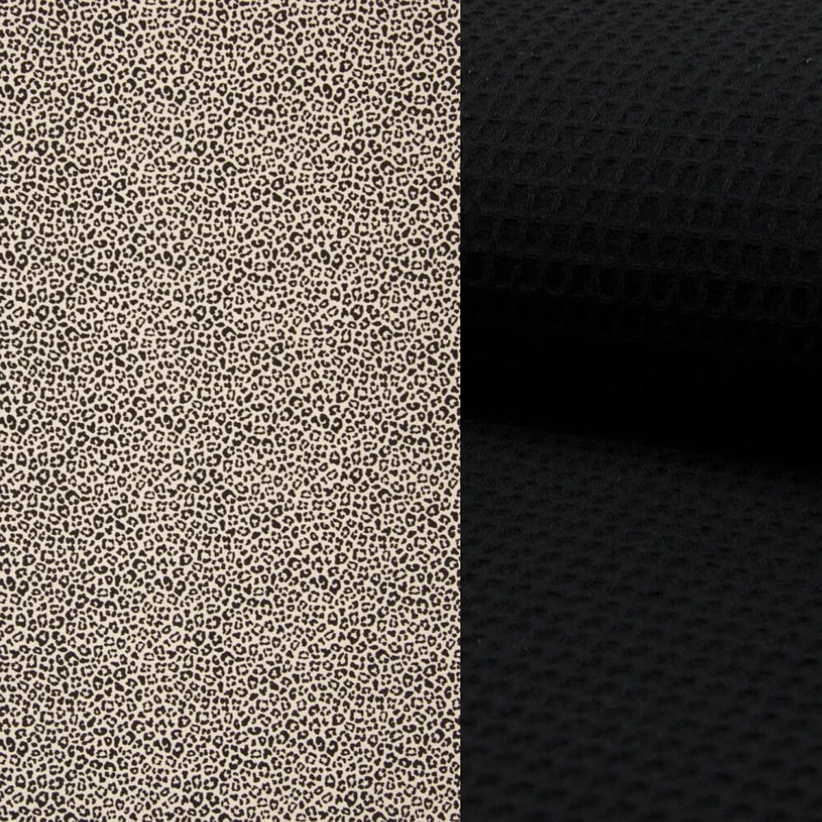 Ukje Voetenzak Baby Autostoel - Universeel - Geschikt Voor Maxi Cosi Cybex Doona - Superzacht Katoen - Zwart Wafel - Luipaard 2 Ukje Voetenzak Baby Autostoel - Universeel - Geschikt Voor Maxi Cosi Cybex Doona - Superzacht Katoen - Zwart Wafel - Luipaard - Afbeelding 2