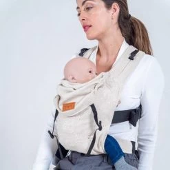 ByKay - Draagzak - Click Carrier Classic - Linnen Lace - Organic Linnen