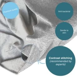 Makimaja Baby Sling - Licht Grijs - Hoge Kwaliteit 100% Natuurlijk Katoen Baby Sling - Baby Sling Pasgeborenen En Baby's Tot 15 Kg - Plus Inclusief: Baby Slabbetje -Babyproducten Uitverkoop 1200x1200 884