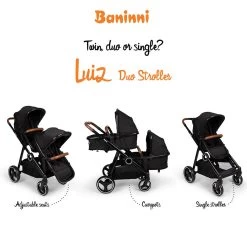Baninni Duo Kinderwagen Luiz Grijs -Babyproducten Uitverkoop 1200x1200 939
