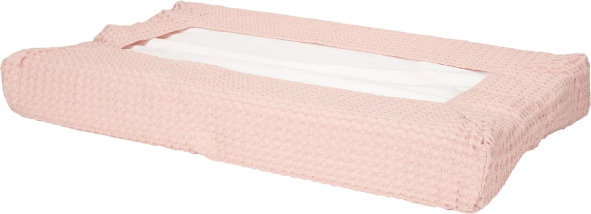 Koeka Aankleedkussenhoes Wafel Amsterdam - Roze 45x73cm 2 Koeka Aankleedkussenhoes Wafel Amsterdam - Roze 45x73cm - Afbeelding 2