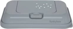 Funkybox - Billendoekjes Doosje - To Go - Grey - Little Stars -Babyproducten Uitverkoop 1200x478 1