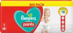 Pampers® Pampers Broek Baby Dry Maat 5 Junior, 12-17 Kg, Grootverpakking, 54 Stuks -Babyproducten Uitverkoop 1200x542