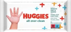 Huggies Billendoekjes - All Over Clean - 10 X 56 - 560 Billendoekjes - Voordeelverpakking -Babyproducten Uitverkoop 1200x548
