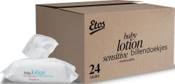 Etos Baby Lotion Sensitive Billendoekjes - 1920 Stuks (24x 80 Stuks)
