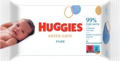 Huggies Billendoekjes - Baby Wipes - Pure Extra Care - 99% Water 56 Doekjes -Babyproducten Uitverkoop 1200x612 3