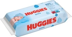 Huggies Billendoekjes - Pure 99% Water - 18 X 56 Stuks - 1008 Doekjes - Voordeelverpakking -Babyproducten Uitverkoop 1200x622 6