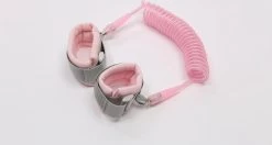 Merkloos Polstuigje - Kindertuigje - Looplijn - Tuigje Voor Kinderen - Roze - Anti-loss