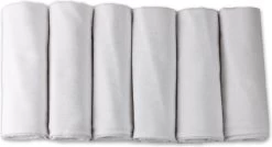 Flanellen Luiers- 6 PACK - Wit – FENSILO – Flanellen Doeken -Babyproducten Uitverkoop 1200x650 3
