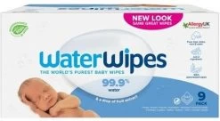 WaterWipes Billendoekjes Bio - 9 X 60 Stuks - 540 Doekjes -Babyproducten Uitverkoop 1200x659 3