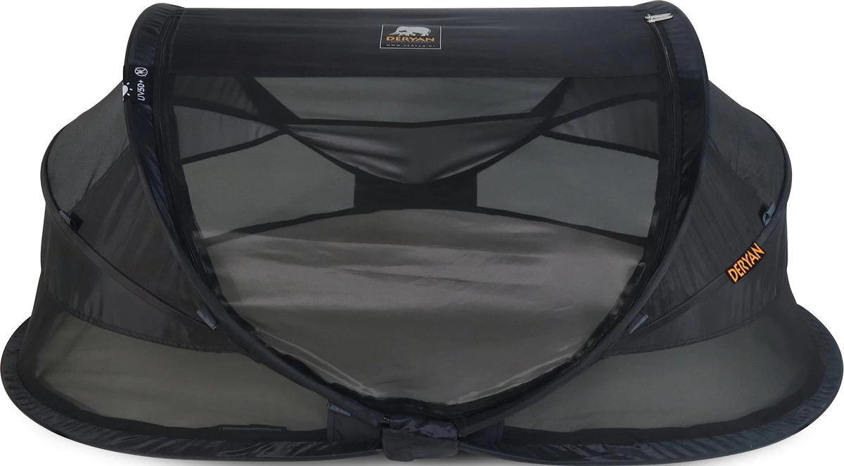 Deryan Baby Luxe Campingbedje – Inclusief Zelfopblaasbare Matras - Zwart 8 Deryan Baby Luxe Campingbedje – Inclusief Zelfopblaasbare Matras - Zwart - Afbeelding 8