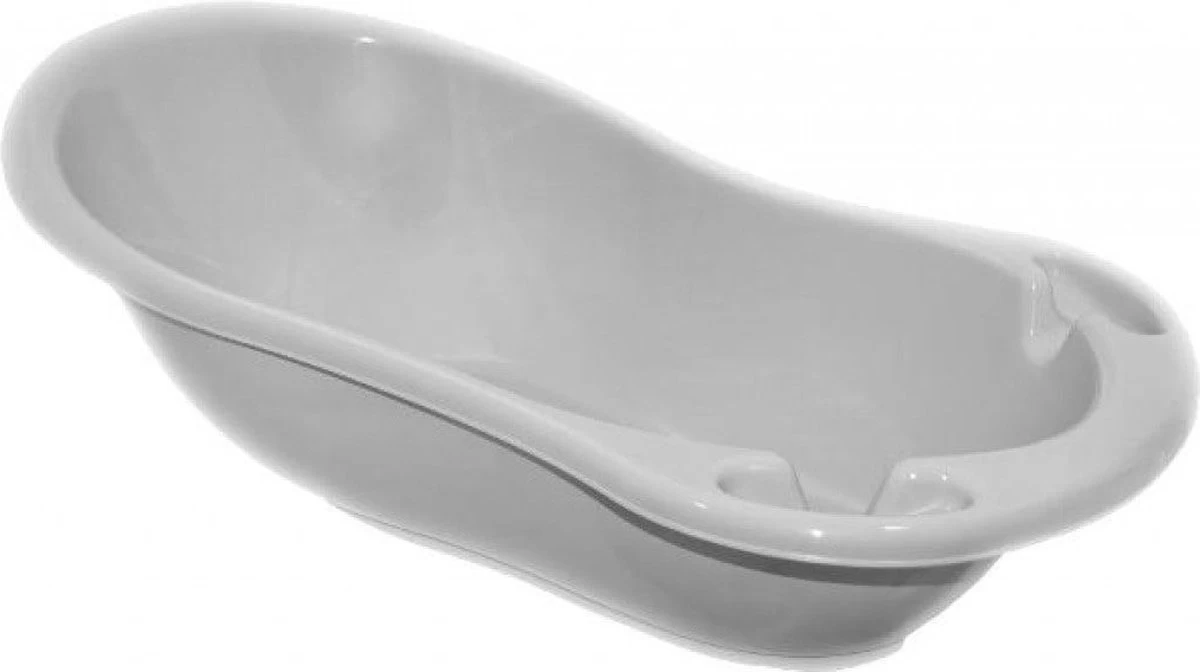 MamaLoes Lichtgrijs Badset Incl. Witte Badstandaard 3 MamaLoes Lichtgrijs Badset Incl. Witte Badstandaard - Afbeelding 3