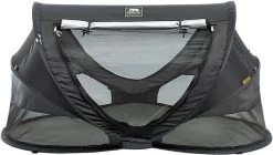 Deryan Peuter Luxe Campingbedje – Inclusief Zelfopblaasbare Matras - Zwart -Babyproducten Uitverkoop 1200x679 1