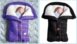 Baby Slaapzak | Baby Voetenzak | Baby Wandelwagen Slaapzak | Deken Met Knopen - Roze -Babyproducten Uitverkoop 1200x696 2