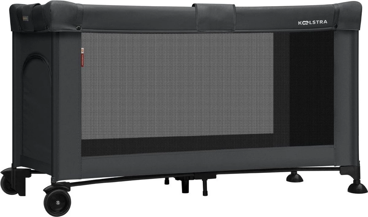 Koelstra Travelsleeper T5 Campingbedje - Zwart 2 Koelstra Travelsleeper T5 Campingbedje - Zwart - Afbeelding 2