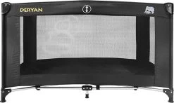 Deryan Believer Campingbedje - 120x60cm - Zwart -Babyproducten Uitverkoop 1200x716 1