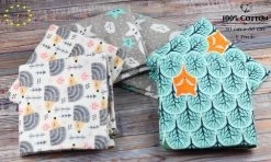 Flanellen Luiers - 80 X 80cm - 6 Pack - Flanellen Doeken Van Flanel Katoen - Mint - Fensilo -Babyproducten Uitverkoop 1200x721