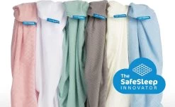 AeroSleep® Hoeslaken - Wieg - 83 X 50 Cm - Wit -Babyproducten Uitverkoop 1200x739 4