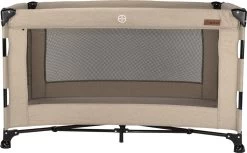 Reisbed Novi Baby® Nora Luxe Sand/Black -Babyproducten Uitverkoop 1200x745