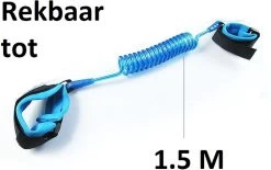 Merkloos Handig Polsbandje Voor Kinderen - Veilig Polstuigje - Pols Armband Kind / Kids - Looplijn Baby / Peuter - Loopdraad - Harnas - Universeel Kinder Tuigje -Babyproducten Uitverkoop 1200x753