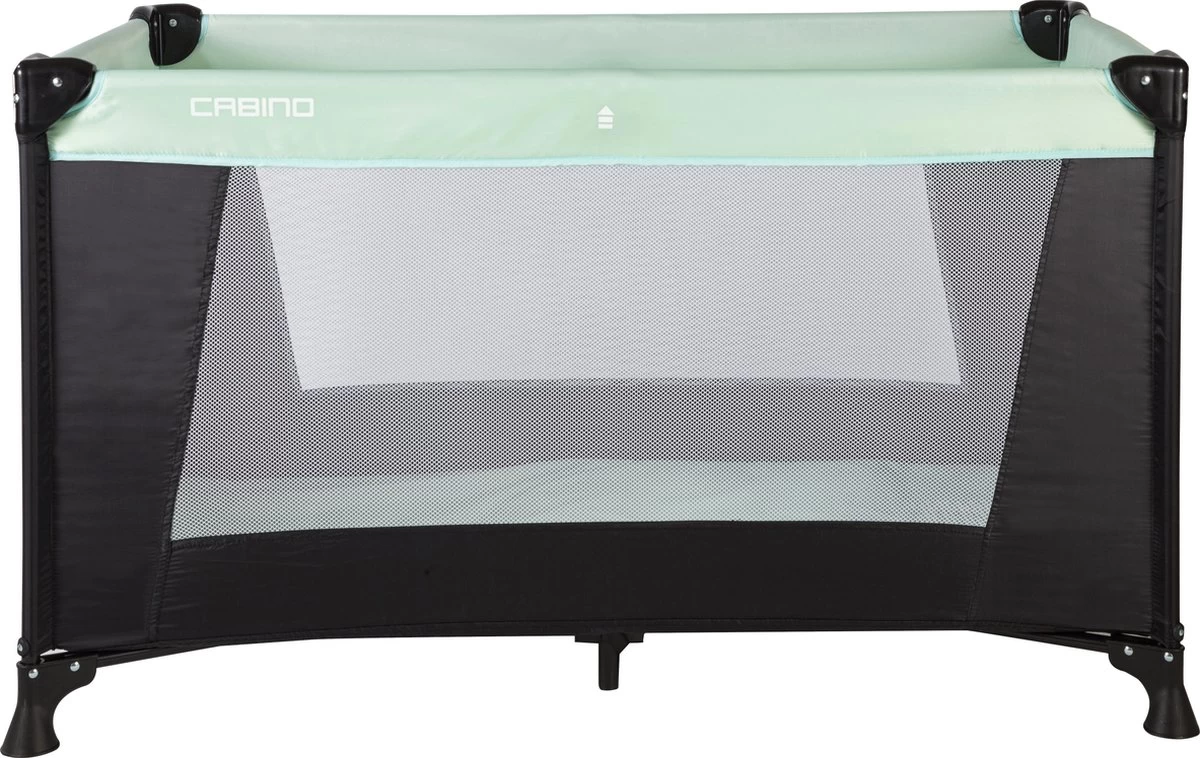 Cabino Campingbedje / Reisbed– 120 X 60 Cm - Soft Mint 1 Cabino Campingbedje / Reisbed– 120 X 60 Cm - Soft Mint