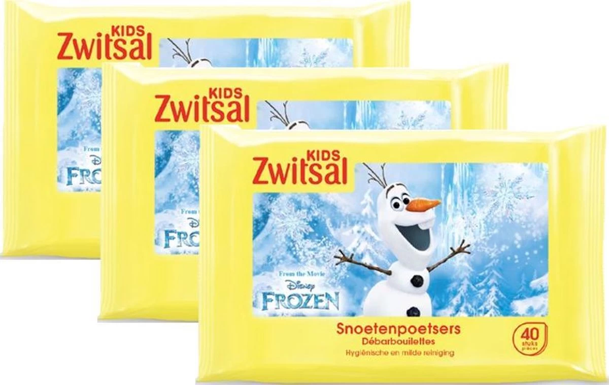 Zwitsal Snoetenpoetser 120 Doekjes (3x40) 1 Zwitsal Snoetenpoetser 120 Doekjes (3x40)