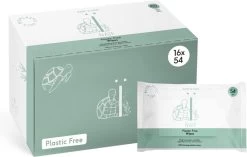 Naïf Plasticvrije Billendoekjes - Voordeelverpakking - 16 X 54 Doekjes - Met Natuurlijke Ingrediënten -Babyproducten Uitverkoop 1200x763 2