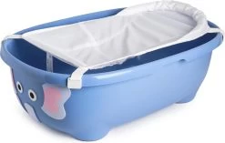 Prince Lionheart Tubimal® Met Hangmat | Baby & Peuter Badje | Opbergruimte Met Deksel | Stapelbaar | Herbruikbaar - Blauw / Olifant -Babyproducten Uitverkoop 1200x765 3