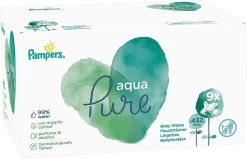 Pampers® Pampers Aqua Pure Billendoekjes - 432 Stuks