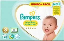 Pampers® Pampers Premium Protection Luiers Maat 3 - 80 Luiers -Babyproducten Uitverkoop 1200x776 6