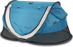 Deryan Peuter Luxe Campingbedje – Inclusief Zelfopblaasbare Matras - Blue -Babyproducten Uitverkoop 1200x781