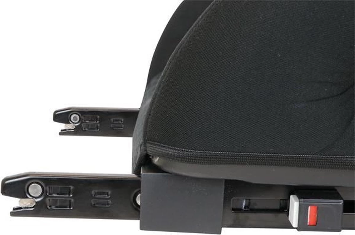 Carkids Auto Zitverhoger Zwart En Rood | Autostoel Groep 3 Met Isofix | Kinderen Vanaf 125 Cm | 22-36 Kg 5 Carkids Auto Zitverhoger Zwart En Rood | Autostoel Groep 3 Met Isofix | Kinderen Vanaf 125 Cm | 22-36 Kg - Afbeelding 5