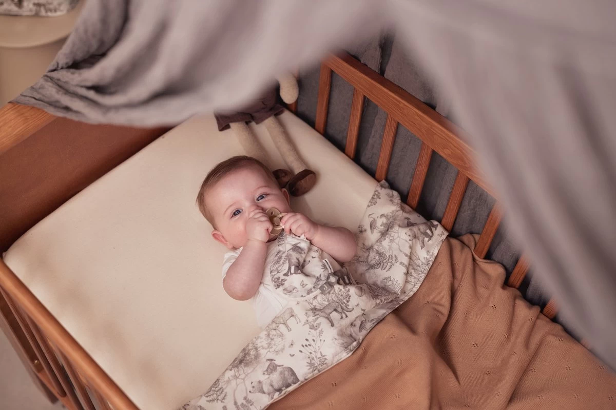 Jollein Baby Laken Wieg 75x100cm Pimpelmees - Forest Animals 8 Jollein Baby Laken Wieg 75x100cm Pimpelmees - Forest Animals - Afbeelding 8