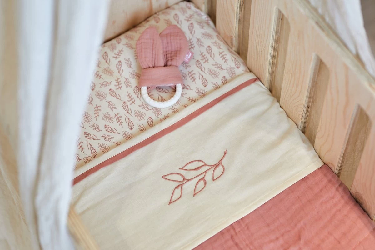 Jollein Baby Hoeslaken Wieg Jersey 40/50x80/90cm Meadow - Chestnut 8 Jollein Baby Hoeslaken Wieg Jersey 40/50x80/90cm Meadow - Chestnut - Afbeelding 8